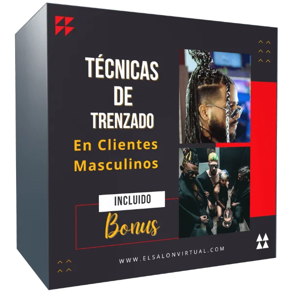 Curso de trenzas en hombre