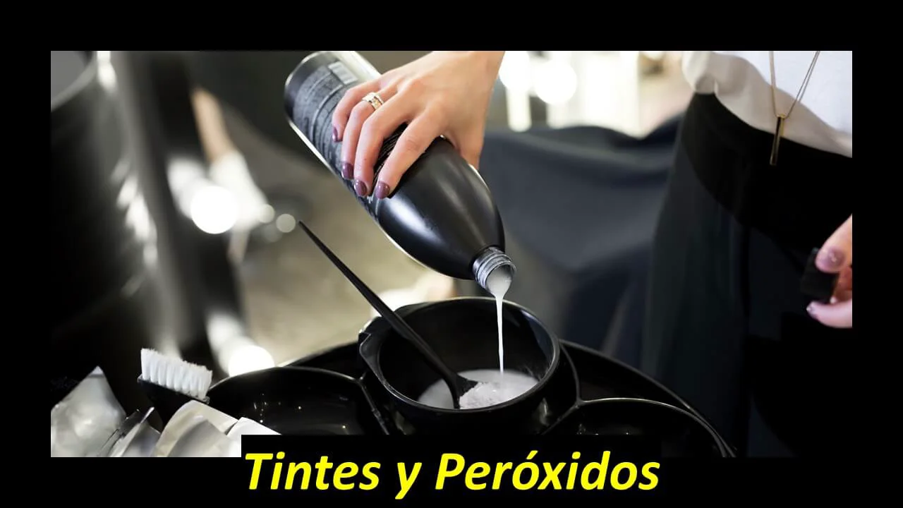 Tintes y peróxidos