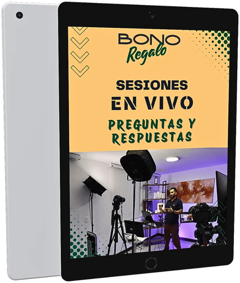 Bono: Sesiones en vivo, preguntas y respuestas