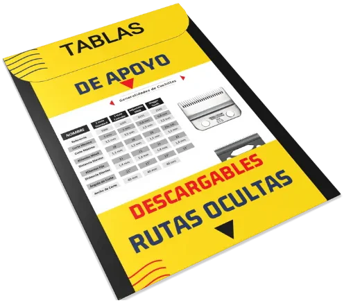Tablas de apoyo descargables con las rutas ocultas